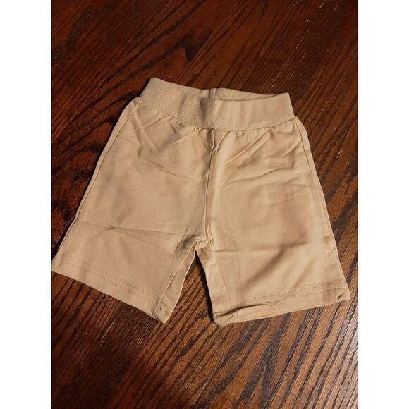 New Boy's 12/18 Month 2pc Shorts Polo Shirt Outfit Set Animal Print - Picture 1 of 4
